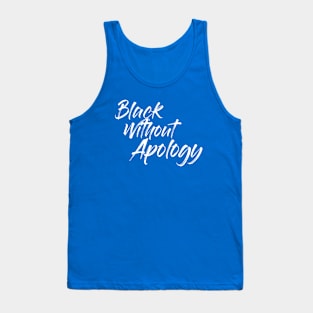 Afrinubi - Black Without Apology Tank Top